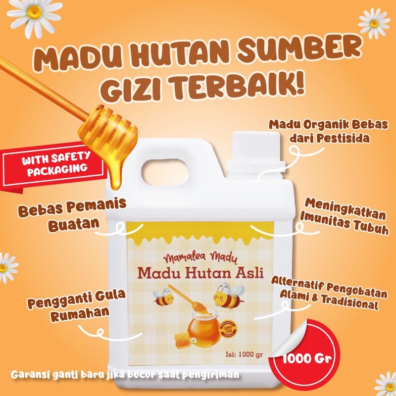 

MADU MURNI 1KG ASLI 100% MADU SEHAT SUPLEMEN KESEHATAN MADU HUTAN ODENG NATURAL RAW HONEY JABAR PURE HONEY