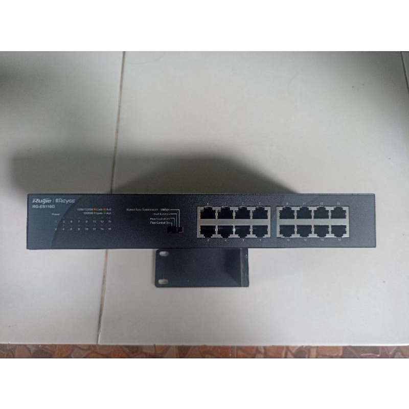 Switch Unmanadge - Ruijie Switch 16 Port GigaBit poe - Ruijie switch Unmanadge - RG-ES116G Reyee