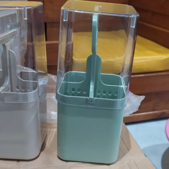 Tempat Sendok Tempat Sendok Garpu Tertutup / Tempat Sendok Mirip Informa