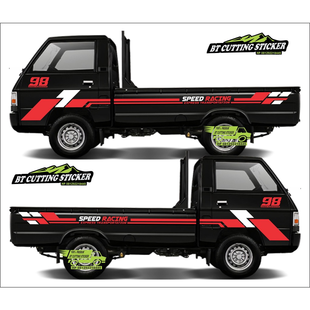 sticker mobil pick up l300 sticker mitsubishi l300 sticker mobil pick up keren