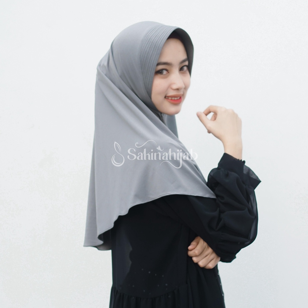 Bergo Hamidah Hijab Instan Jersey | Sakinahijab8