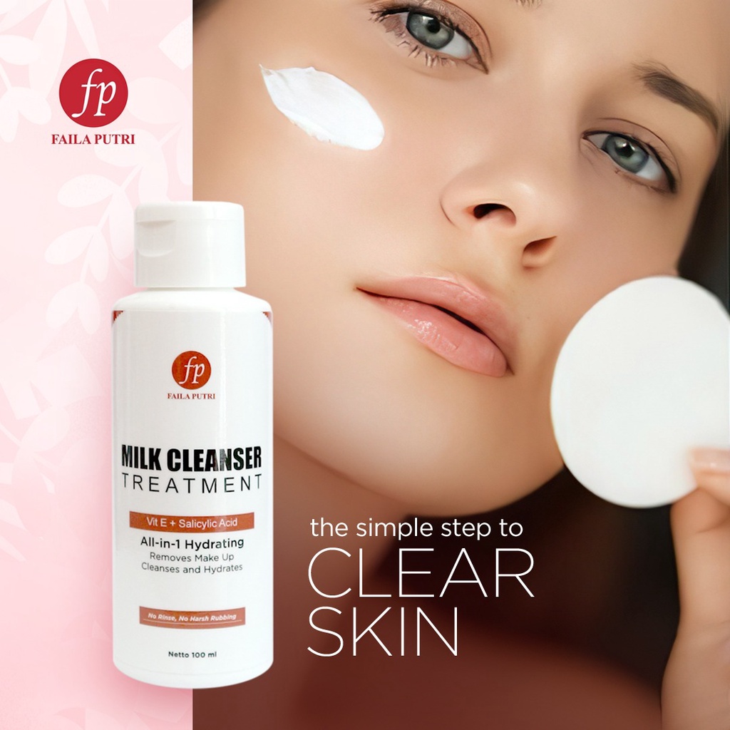 FAILA PUTRI MILK CLEANSER WITH VIT E/ PEMBERSIH WAJAH FP