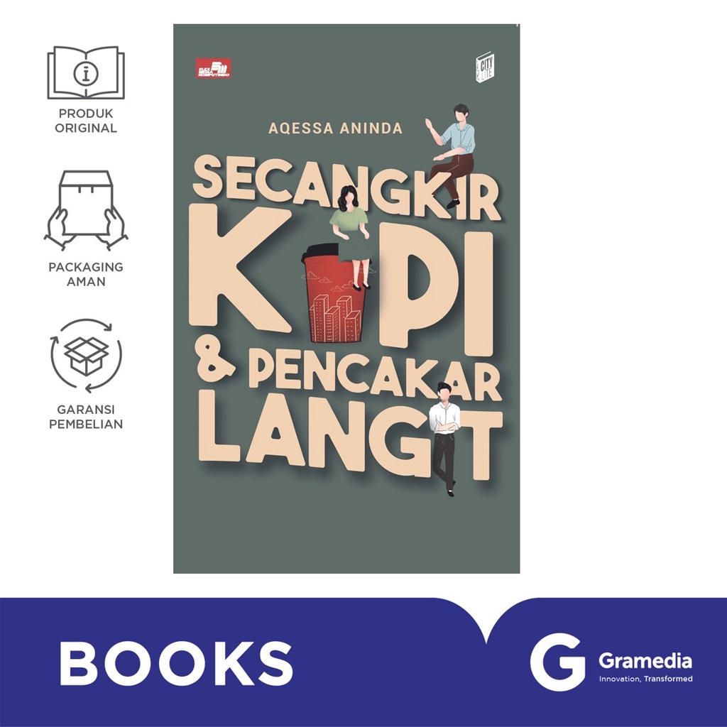 City Lite Secangkir Kopi dan Pencakar Langit (Aqessa Aninda)