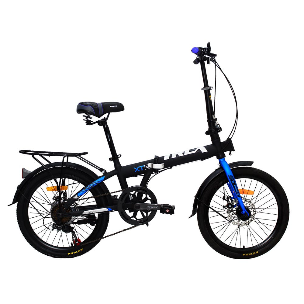 Sepeda Lipat Folding Bike 20 Trex XT-8 Disc Brake 7 Speed Shimano sepeda lipat murah