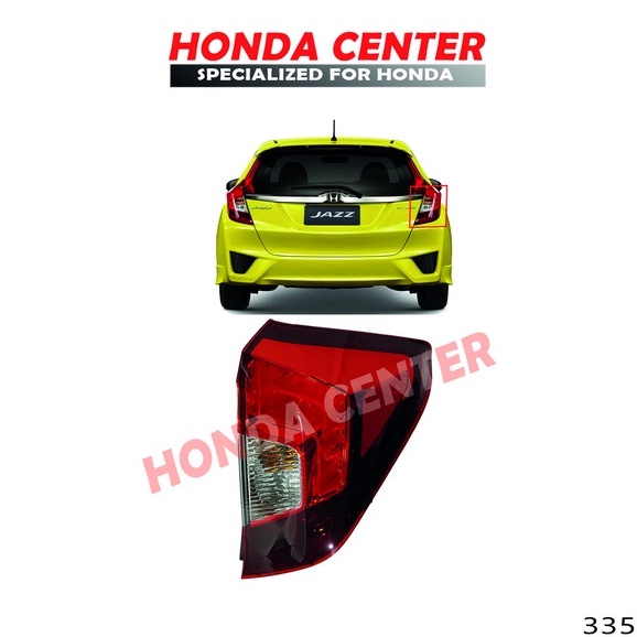 stop lamp tail lampu belakang honda jazz gk5 2015 2016 2017 2018 2019 2020 2021