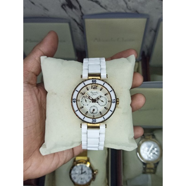 Jam tangan AC Alexandre Christie Ceramic 6149BF Second Preloved original