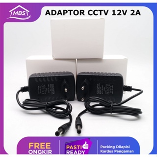 Adaptor CCTV 12V 2A AC DC Power Adapter CCTV Router DLL