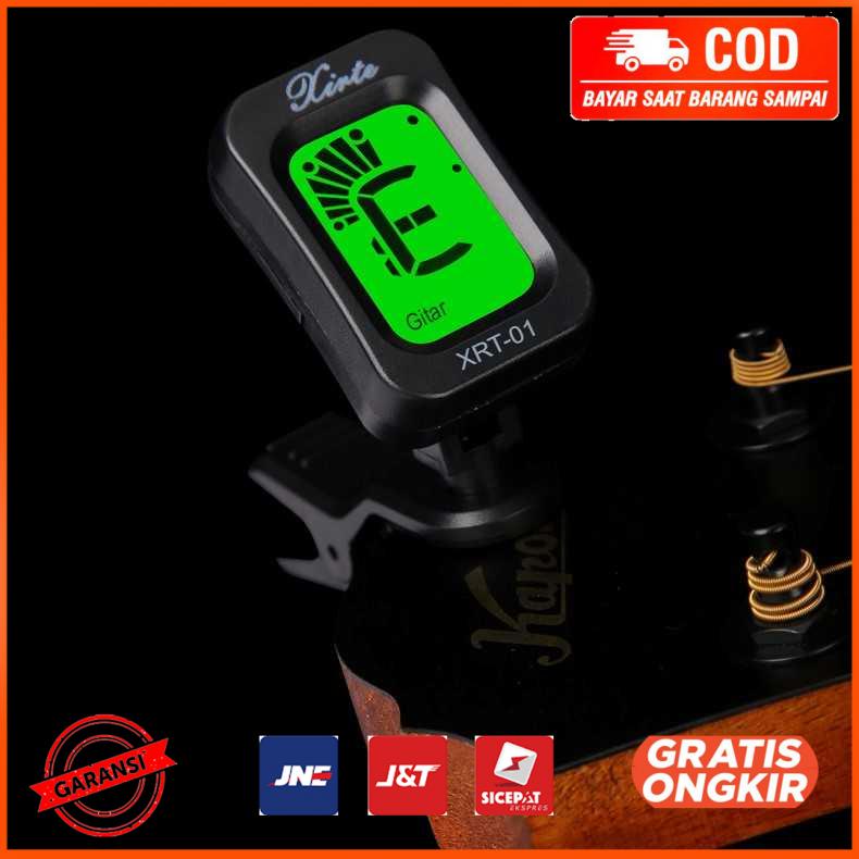 Tuner Gitar Digital Chromatic LCD Display XRT01