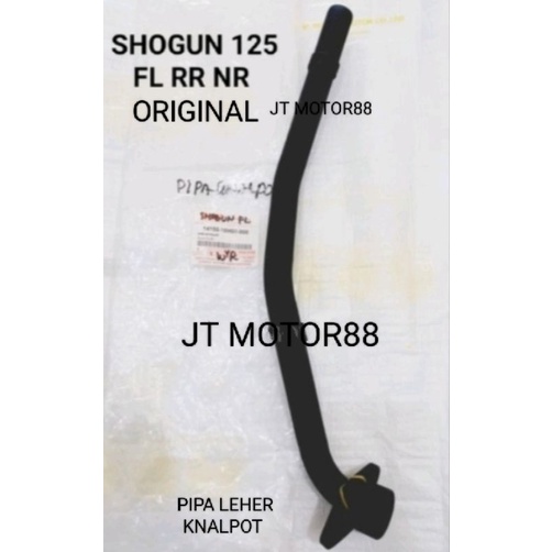 LEHER PIPA KNALPOT SHOGUN 125 FL RR NR ORIGINAL
