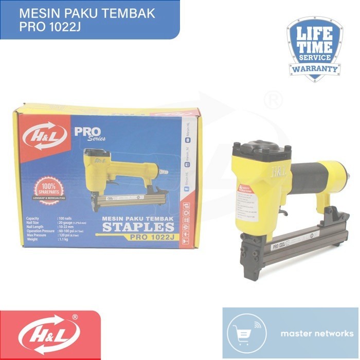 

HL Pro 1022J Mesin Paku Tembak Staples Stapler Kapasitas 100