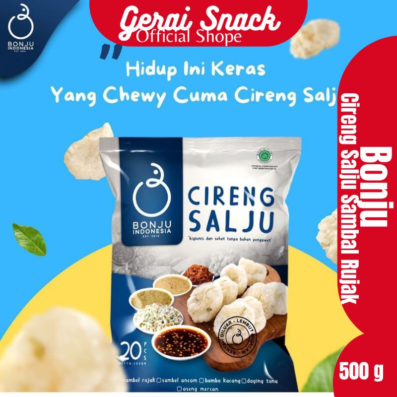 Bonju - Cireng Salju Sambal Rujak 1 Bag isi 20 Pcs 500 g