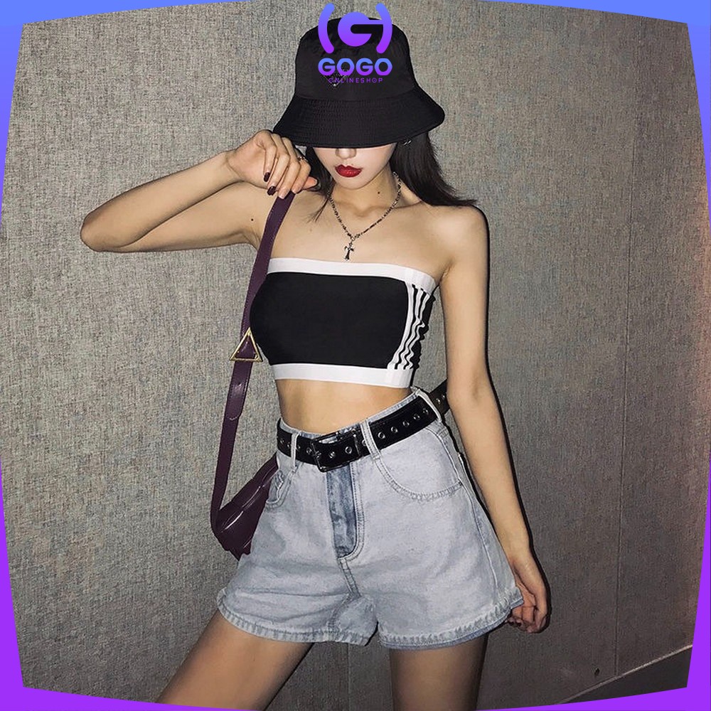 GOGO-P106 Bra Crop Sexy Kemben Wanita Tanpa Tali / Pakaian Dalam Wanita Bra Tanpa Kawat Bahan Halus / Bra Fashion Kemben Korea Style