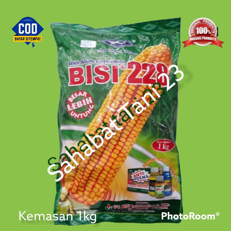 Bibit jagung hibrida BISI 228 kemasan 1kg