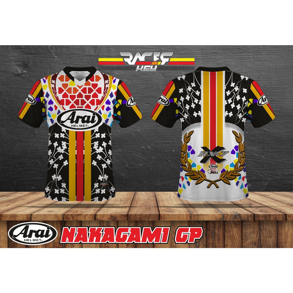 RACERKEY JERSEY ARAI NAKAGAMI GP