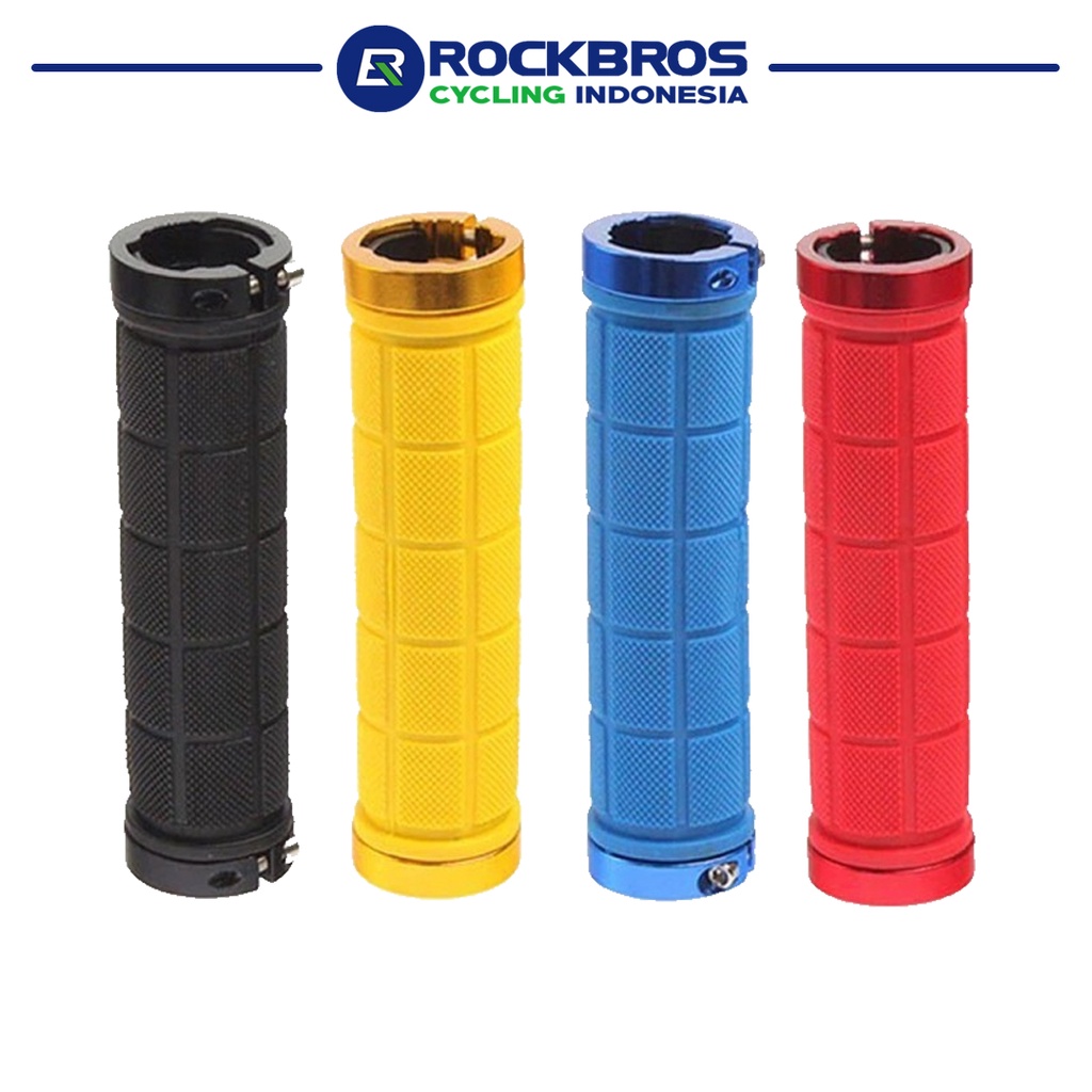 Handgrip Sepeda Karet Anti Slip Ergonomis Tutup Setang MTB