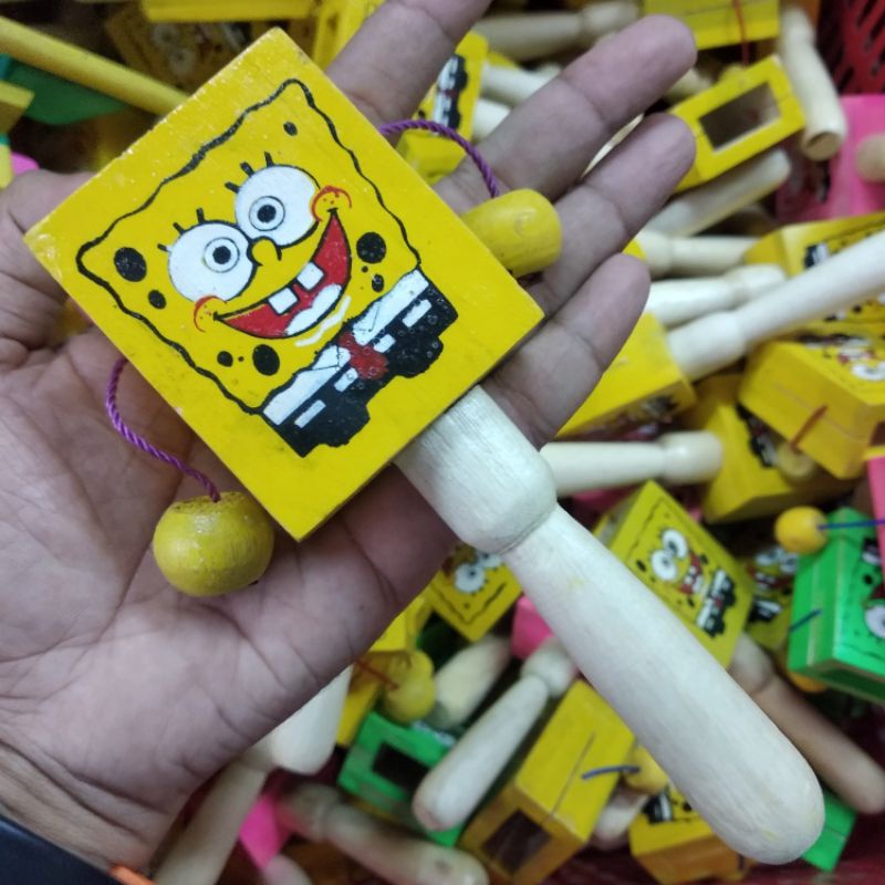 Spongebob Mainan Tradisional Ontong-Ontong/ Mainan Edukasi Otok-Otok