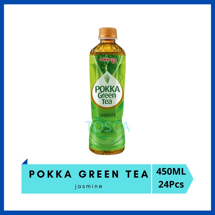

POKKA GREEN TEA JASMINE 450ML 1 KARTON ISI 24 BOTOL