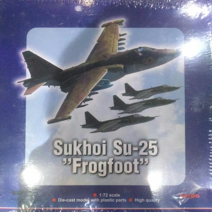 Diecast Pesawat Tempur Sukhoi Su-25K Frogfoot