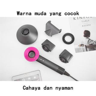 (COD)Hair Dryer 1600 Watt Dengan lima aksesori gaya Watt Rendah Pengering Rambut Mini Salon Profesional Perawatan Rambut Daya Tinggi