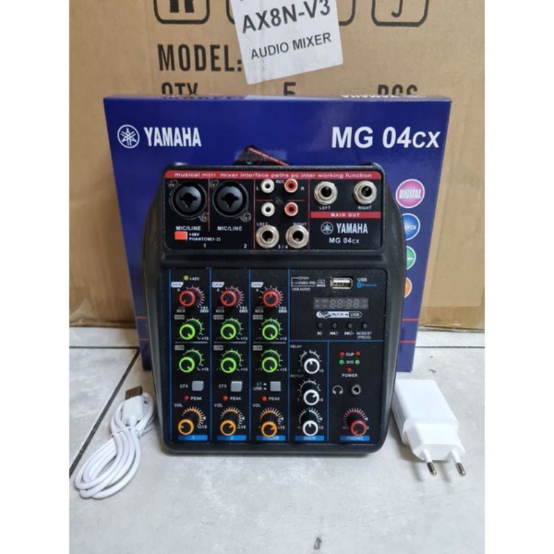 Mixer audio mini yamaha MG04CX audio mixer mini