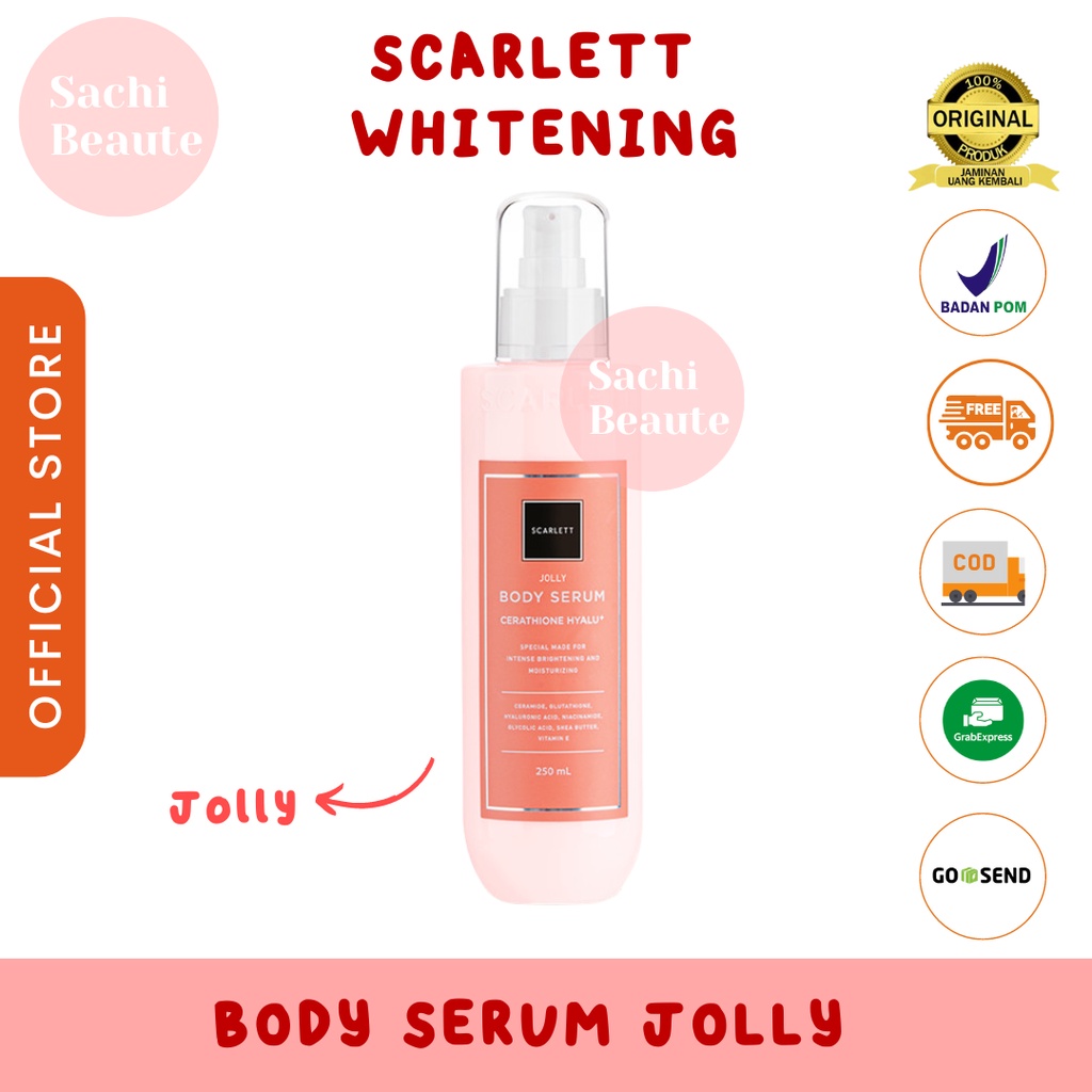 Scarlett Whitening Body Serum Jolly