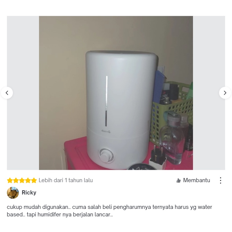 DEERMA Air Humidifier F628 Purifier Pelembab Udara Garansi