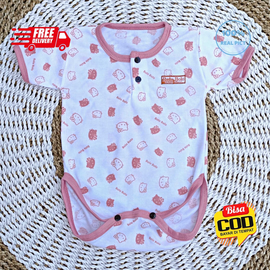 SALE 7.7 Serian Dusty - 3 pcs Jumper Bayi PINK DUSTY SERIES 0 sd 6 Bulan merk SNI Bolo - Bolo