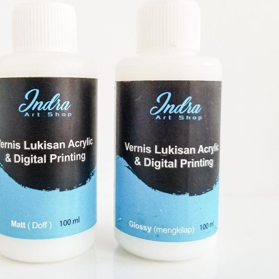 

Indra Art Varnish for Acrylic Paint 100 ml / Vernis lukis - Matt