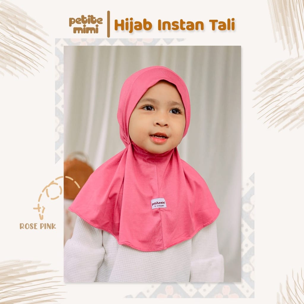 Petite Mimi Baby Hijab Instant Tali - Hijab Instant Tali Anak (RANDOM)