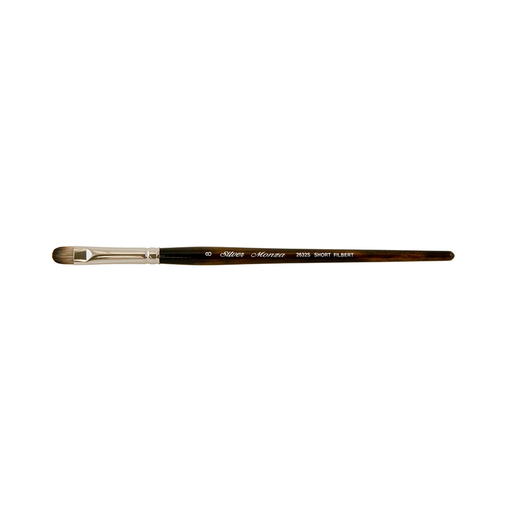 Silver Brush/ Monza® 2632S Short Filbert SH