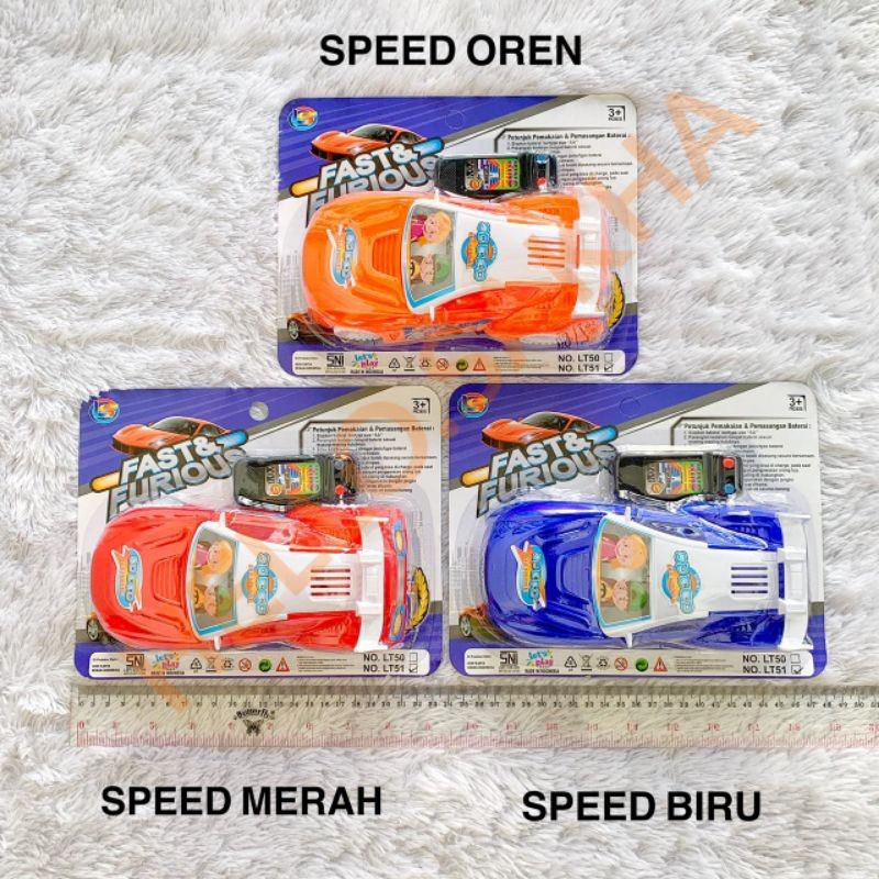 Mainan Mobil Speed Remot Kabel LT 51