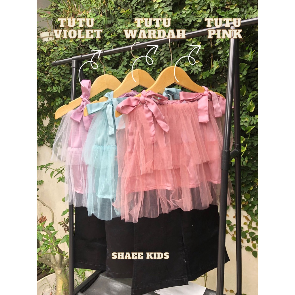 MIWA ONE SET  TUTU Atasan dan celana /Satu set tutu / Shaee kids