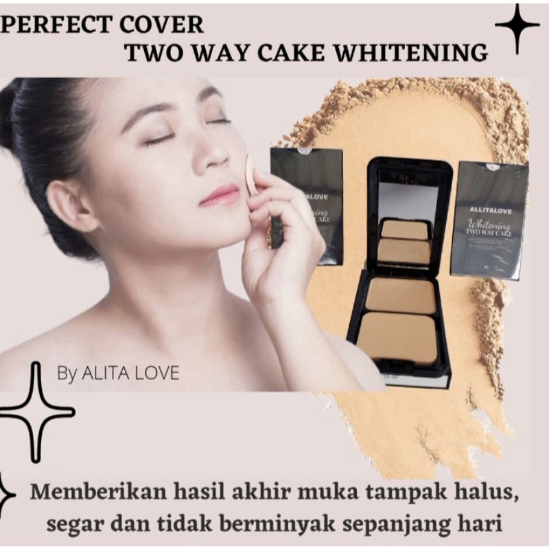 Bedak Alita Love Two Way Cake Whitening original