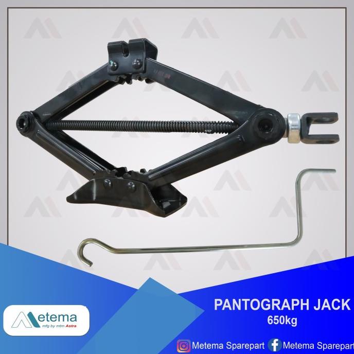 Dongkrak Gunting /Dongkrak Jembatan 650kg, Metema Original