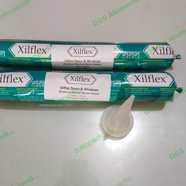

Lem Silicone Sealent Sosis Xilflex Netral - Hitam