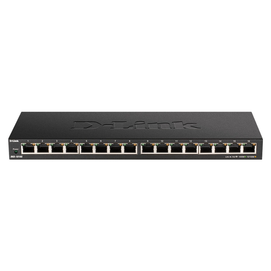 Desktop Switch D-Link DGS-1016S 16-Port Gigabit - DLink DGS 1016S