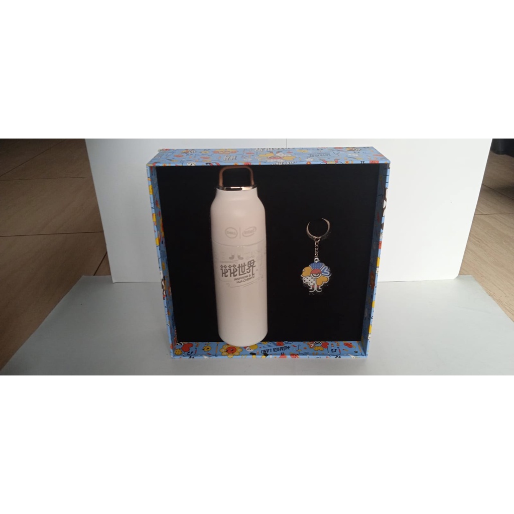 Tumbler And Keychain For Souvenir From DELL Inspiron
