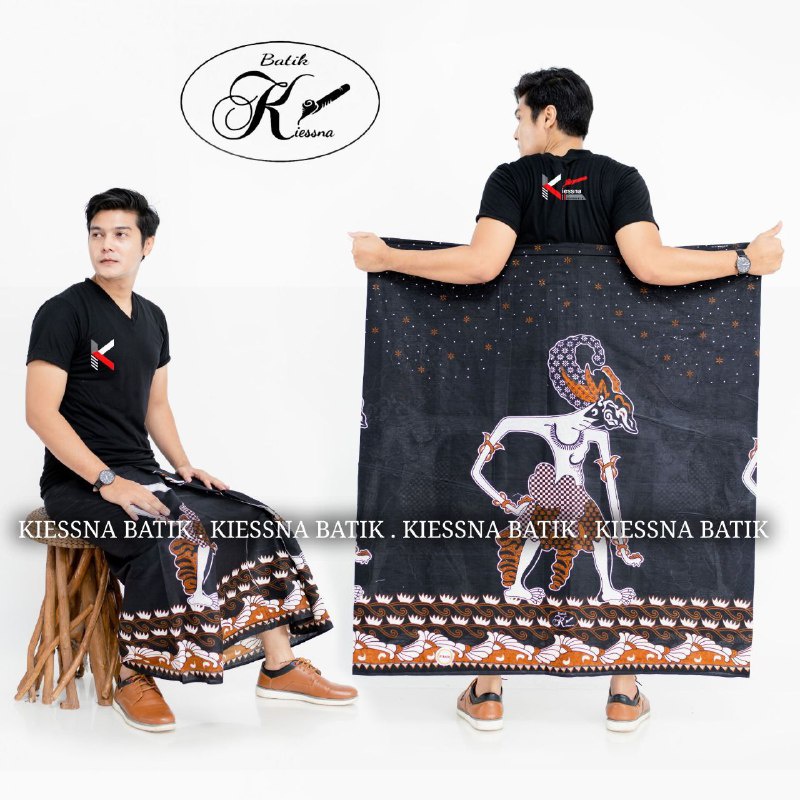 KIESNA SARUNG BATIK MOTIF KEMBANG WARNA WARNI