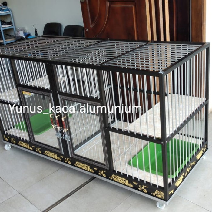T0P KANDANG KUCING KANDANG HEWAN ALUMUNIUM 80*150*60 HANYA PALEMBANG NICE