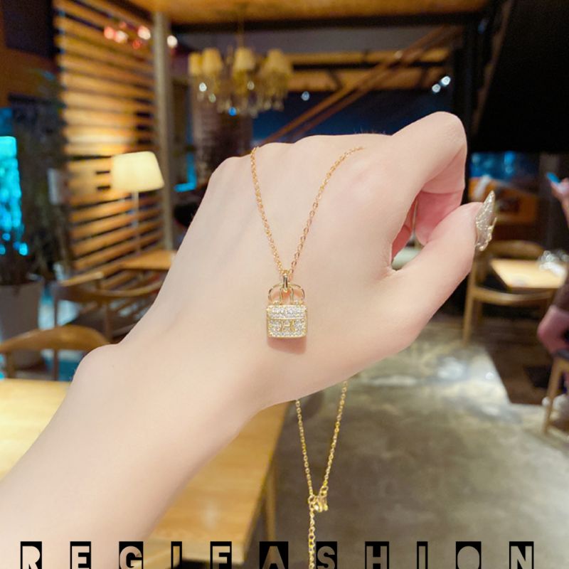 KALUNG TITANIUM WANITA LIONTIN TAS KALUNG WANITA KOREA MODEL TERBARU