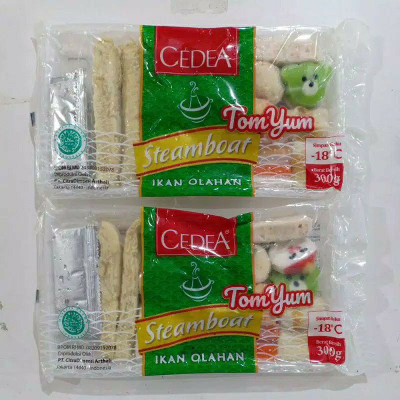 

[FROZENFOOD] CEDEA Steamboat Kuah Tomyum 250 gram-Free Bubblewarp