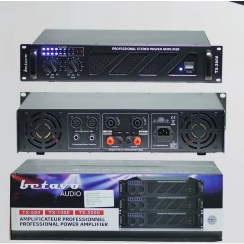 Power Amplifier BETAVO TX - 2000