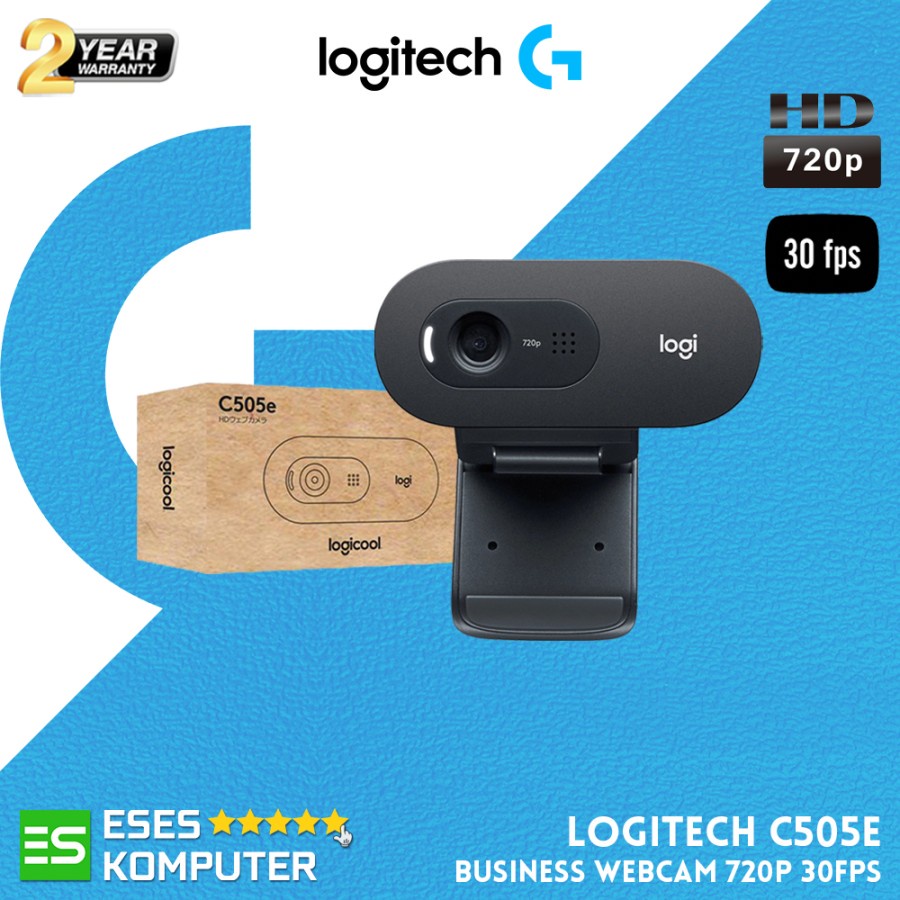 Webcam Logitech C505e HD Business Webcam 720P 30 fps