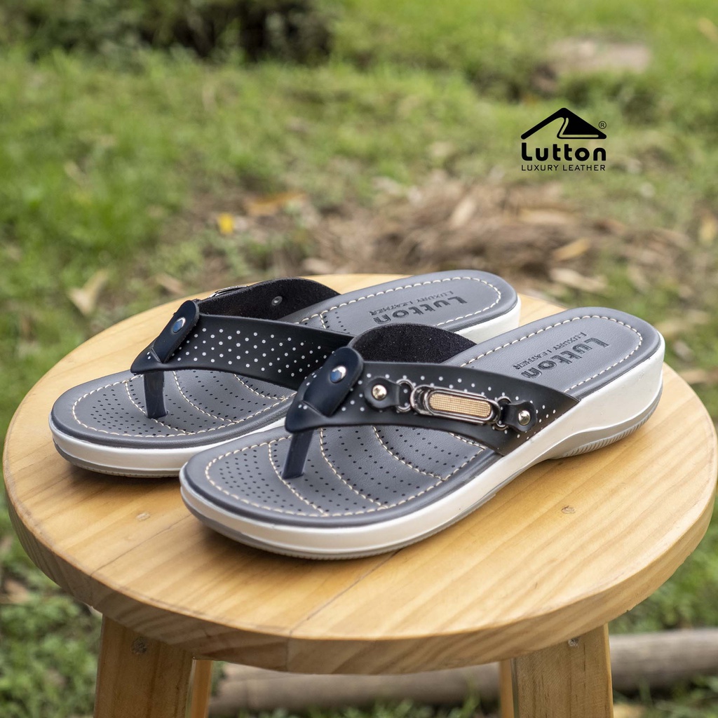 Sandal Wanita Lutton Motif bintik size 37-40 - GISEL 01