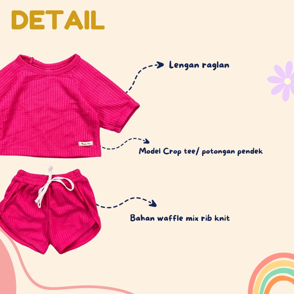 1-4TH SETELAN ANAK KELLEY ONE SET ANAK LAKI-LAKI DAN PEREMPUAN SET ANAK (UNISEX) by MYBEE