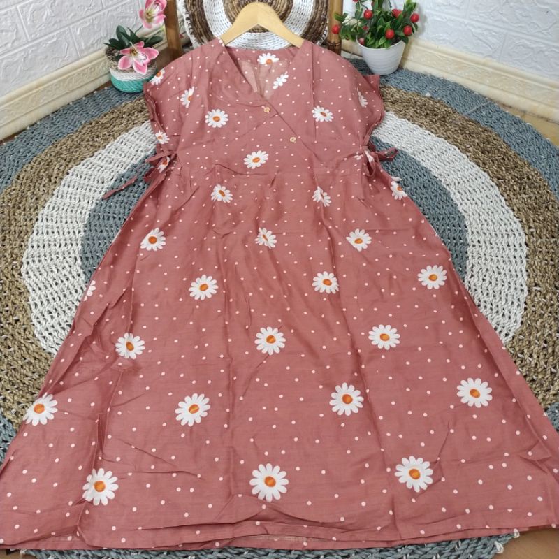 DASTER KIMONO PENDEK || DRESS KIMONO || HOMEDRESS KIMONO KEKINIAN-Bungga eee