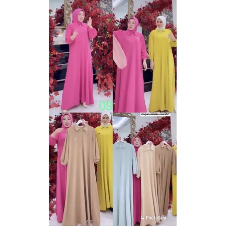 DRESS SIMPLE POLOS BY SHELLASAUKIA ORIGINAL