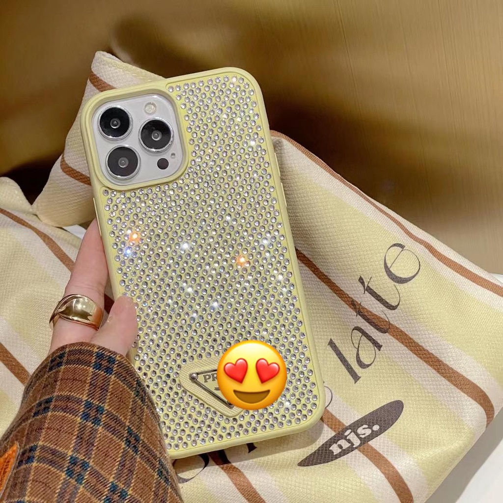 Case bling berlian FJ02 mewah gaya eropa amerika for iphone 12 13 14 Pro Max 14+ Plus 14Plus DY18