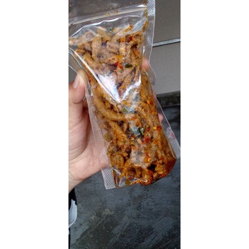 

Usus crispy pedas daun jeruk 100gram