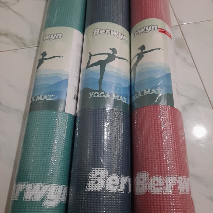BERWYN KARPET MATRAS YOGA/YOGA MAT/MATRAS OLAHRAGA ANTI SLIP - MURAH / BERWYN KARPET MATRAS